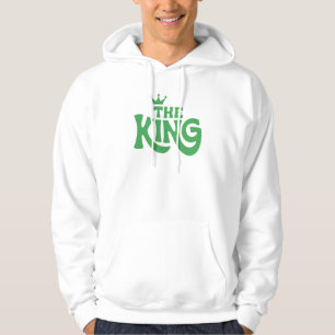 The King - Bold Retro Typografy Design Hoodie