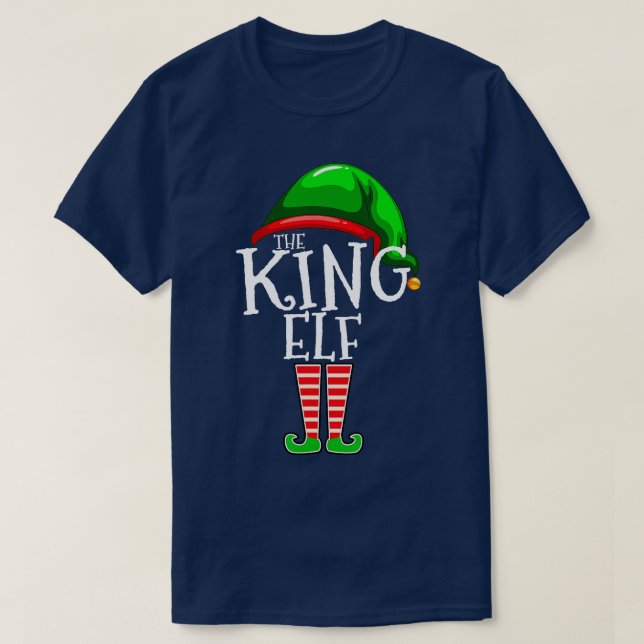 The King Elf Family Matching Group Weihnachtsgesch T-Shirt (Design vorne)
