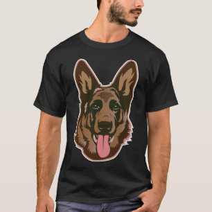 The King German Shepherd Is My Best Friend T-Shirt