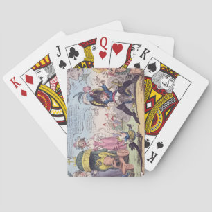 The King of Rome, 1814 - Cartoon showing Napoleon Spielkarten