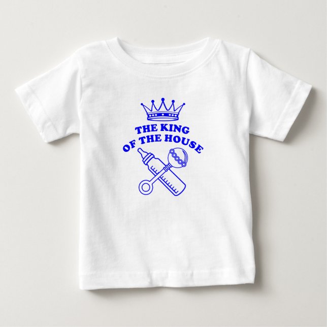 The King of the House Baby T-shirt (Vorderseite)