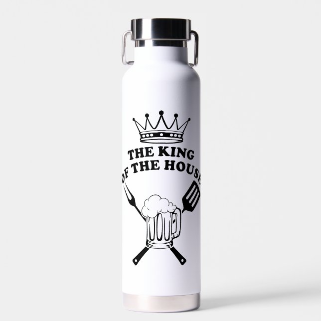 The King of the House Trinkflasche (Vorne)