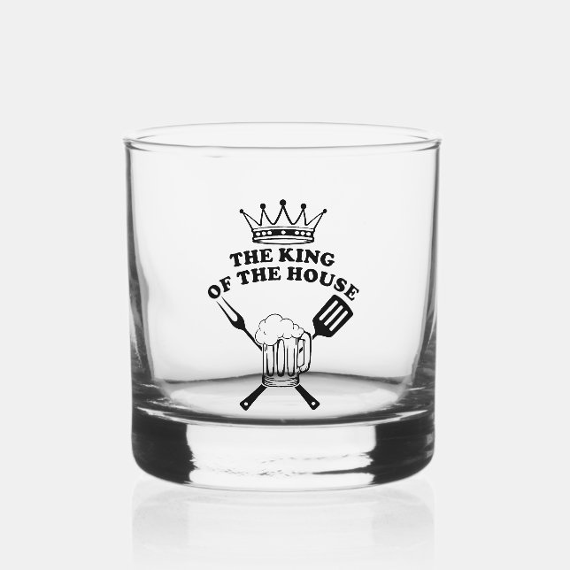 The King of the House Whiskyglas (Vorderseite)
