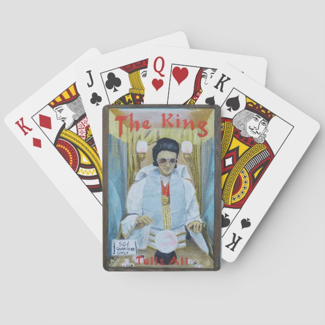 The King Tells All Spielkarten (Rückseite)