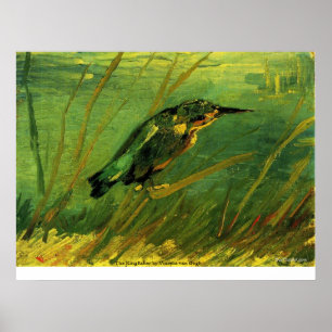 The Kingfisher by Vincent van Gogh Poster