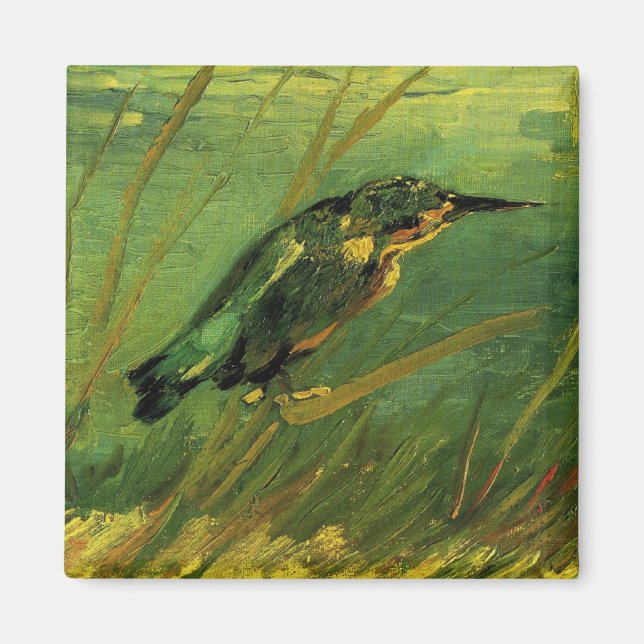 The Kingfisher Van Gogh Fine Art Magnet (Vorne)