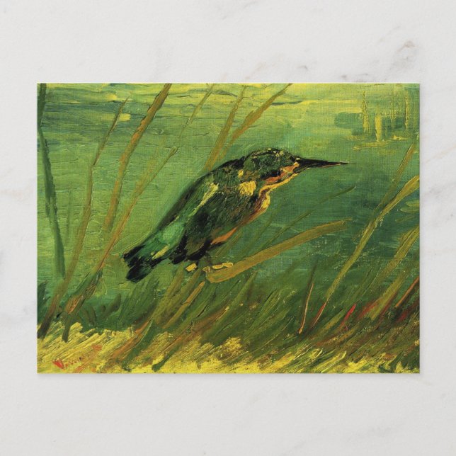 The Kingfisher, Van Gogh Fine Art Postkarte (Vorderseite)