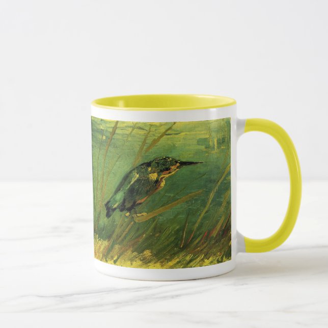 The Kingfisher Van Gogh Fine Art Tasse (Rechts)