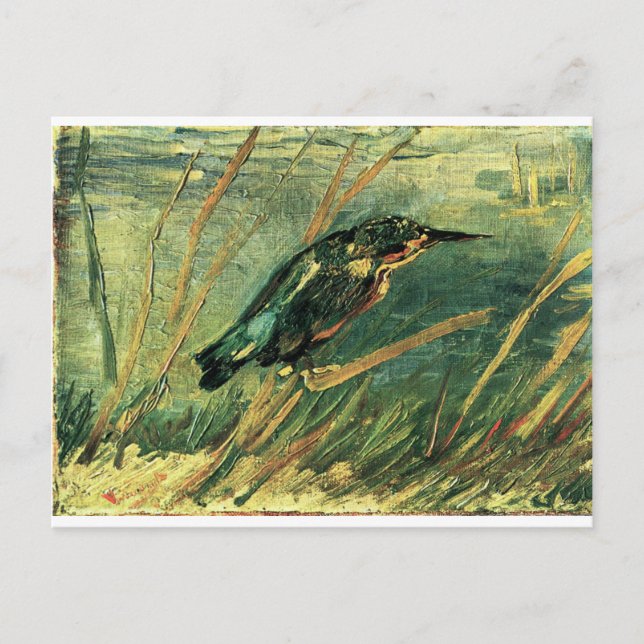 The Kingfisher von Vincent van Gogh Postkarte (Vorderseite)