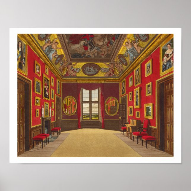 The King's Closet, Windsor Castle, von 'Royal Res Poster (Vorne)