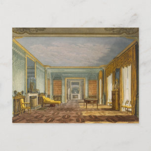 The King's Library von Views of The Royal Pavilio Postkarte