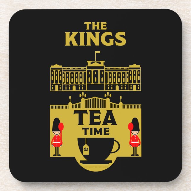 The Kings Tea Royal Coronation Getränkeuntersetzer (Vorderseite)