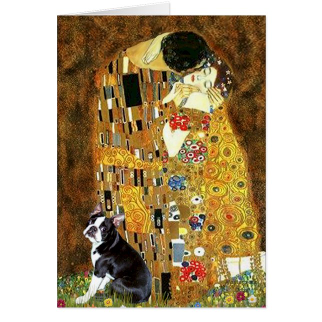 The Kiss - Boston Terrier #4 (Vorne)