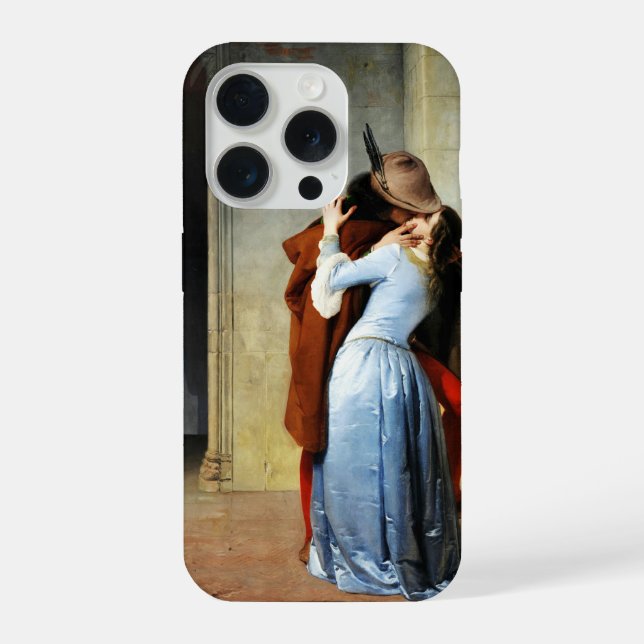 The Kiss - Francesco Hayez Il Bacio  iPhone Hülle (Rückseite)