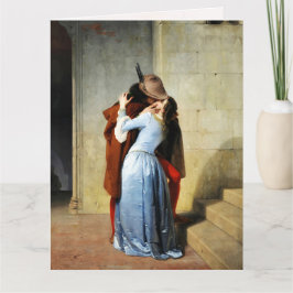 The Kiss - Francesco Hayez Il Bacio Romantic Karte
