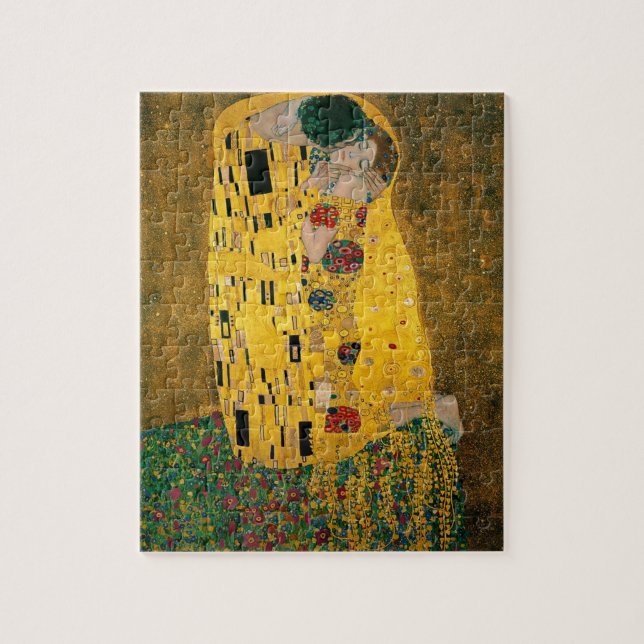 The Kiss Gustav Klimt Puzzle (Vertikal)