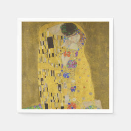 The kiss - Gustav Klimt Serviette