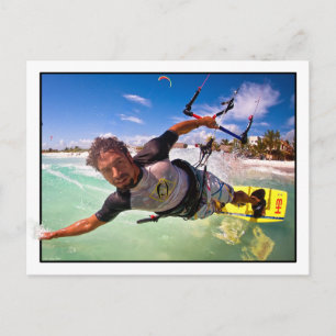 The Kitesurfer Postcard Postkarte