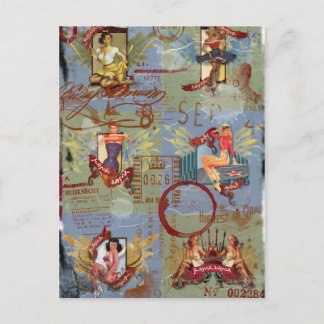 The Kitsch Bitsch:Destroyed Kitsch Bitsch Button U Postkarte