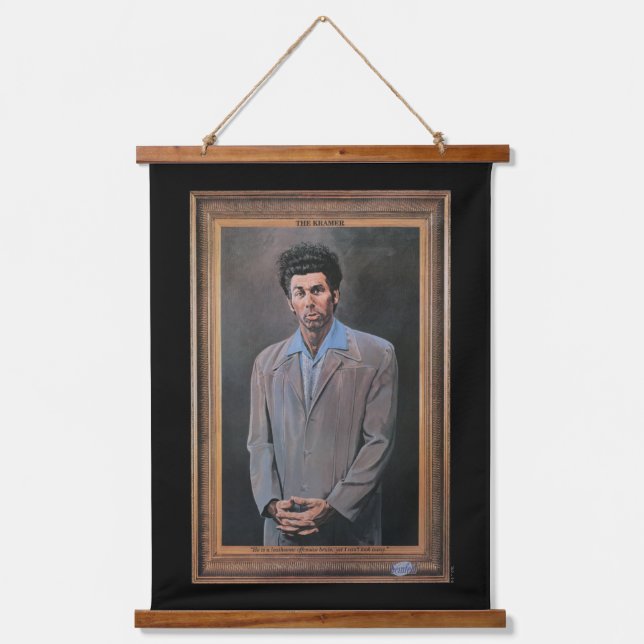 The Kramer Portrait Wandteppich Mit Holzrahmen (Vorderseite)