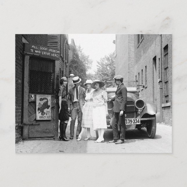 The Krazy Kat Speakeasy, 1921 Postkarte (Vorderseite)