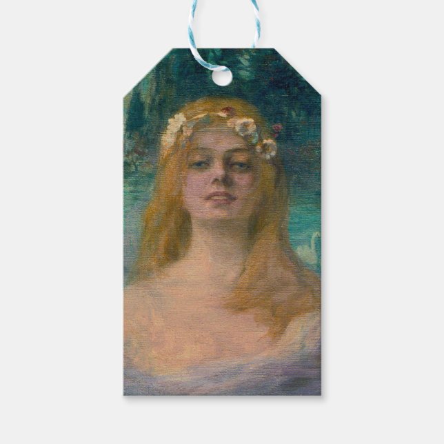 The Lake Fairy Princess (von Kimon Loghi) Geschenkanhänger (Vorderseite)