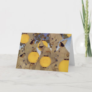 The Lantern Bearers - Maxfield Parrish Karte