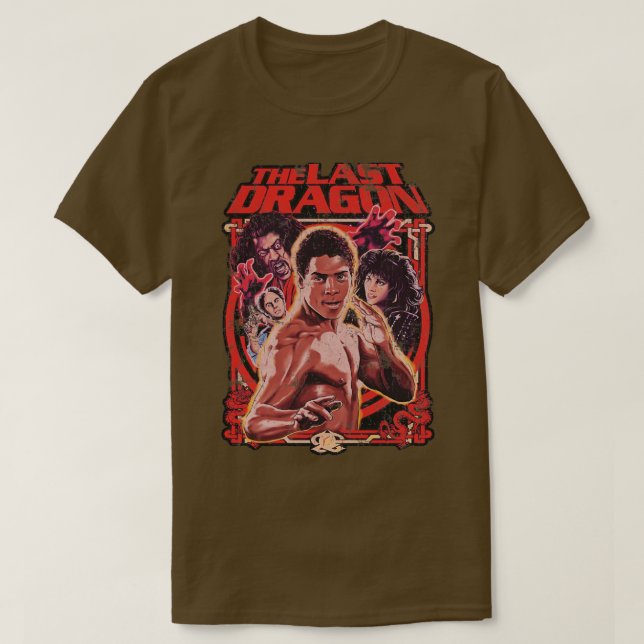 The Last Dragon Look Retro Fan Art Design TShirt (Design vorne)
