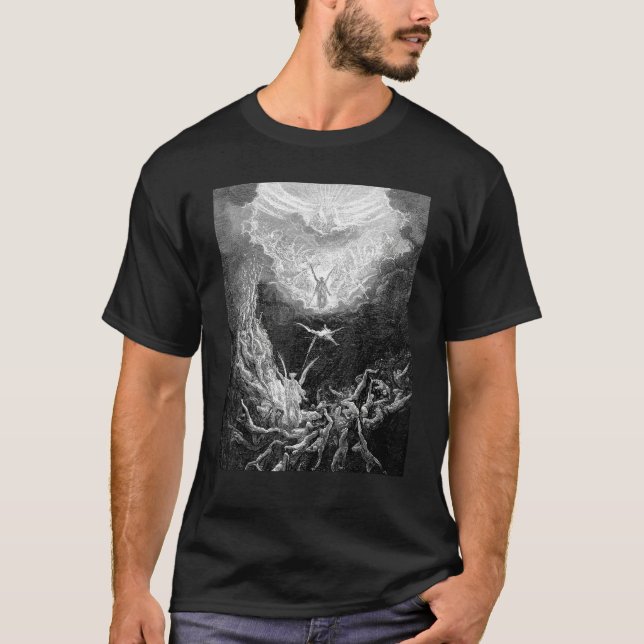 The Last Judgment Gustave Dore Biblical Art T-Shirt (Vorderseite)