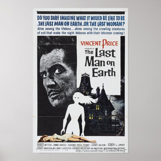"The Last Man on Earth" (1964) Movie Poster (Vorne)