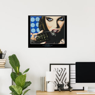 "The last Straw" Gemälde auf einem Poster