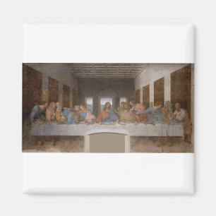 The Last Supper 1495 1498 by Leonardo da Vinci Magnet