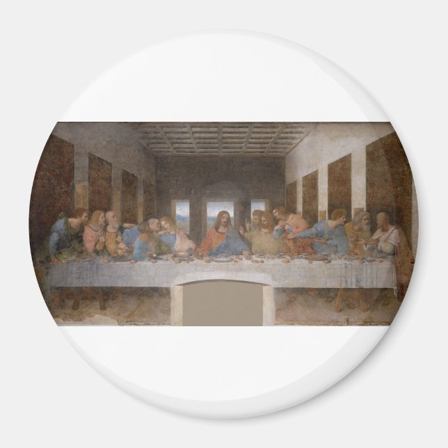 The Last Supper 1495 1498 by Leonardo da Vinci Magnet (Vorne)