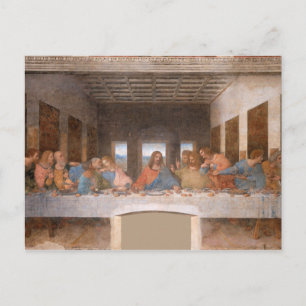 The last Supper by Leonardo da Vinci Postkarte