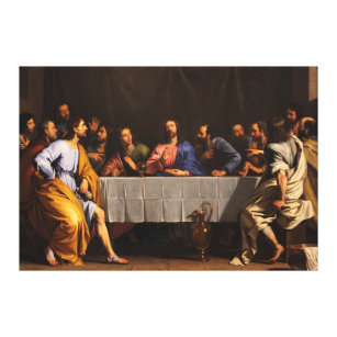 The Last Supper von Philippe de Champaigne (1648) Leinwanddruck