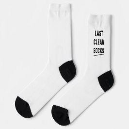 The Last White Clean Socks  Socken