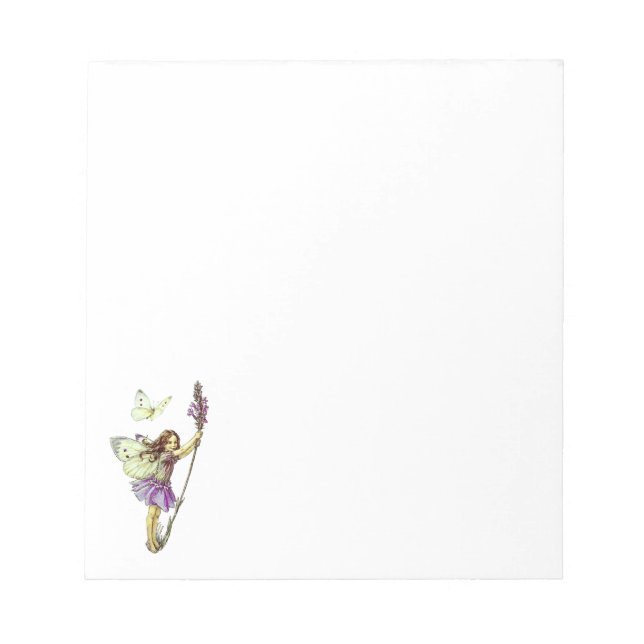 "The Lavender Fairy" Notepad Notizblock (Vorderseite)