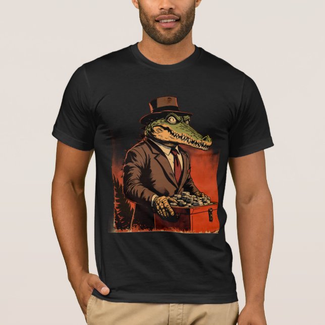 The Leader Crocodile T-shirt (Vorderseite)
