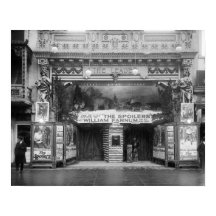 The Leader Theater, 1921. Vintage-Foto