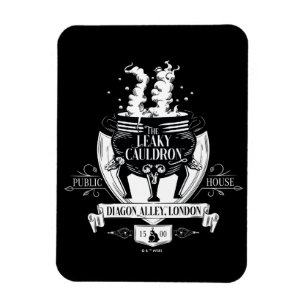 THE LEAKY CAULDRON™ Shop Grafik Magnet