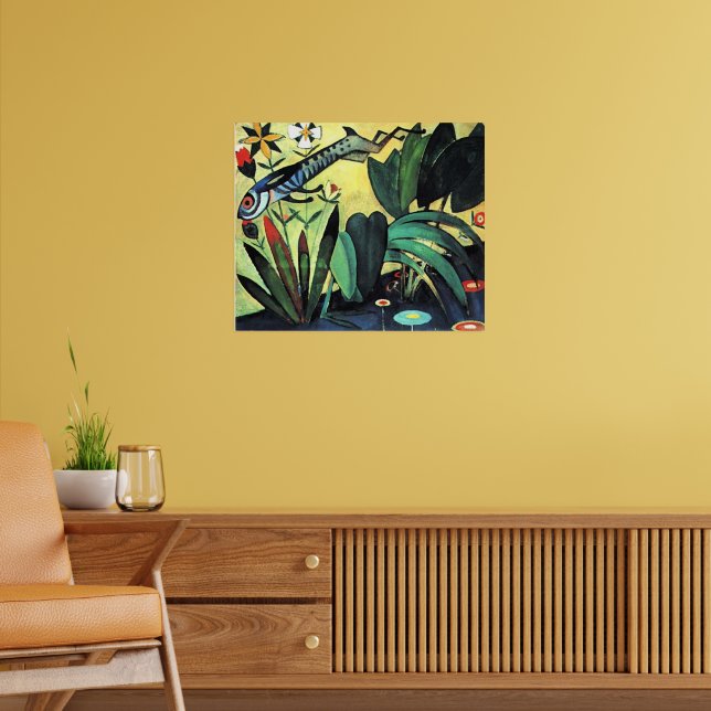 The Leap of the Rabbit Poster (Wohnzimmer 2)