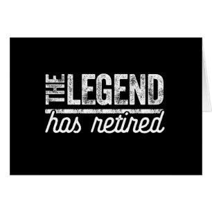 the legend has retired