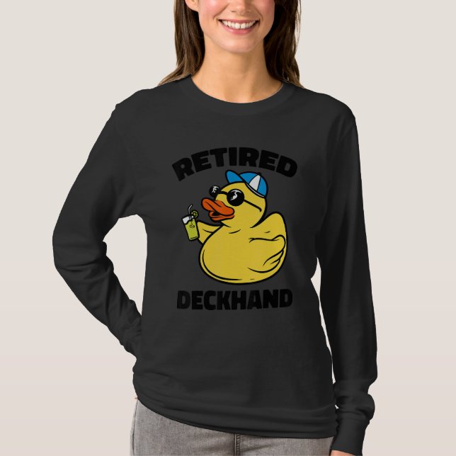 The Legend Has Retired Deckhand T-Shirt (Vorderseite)