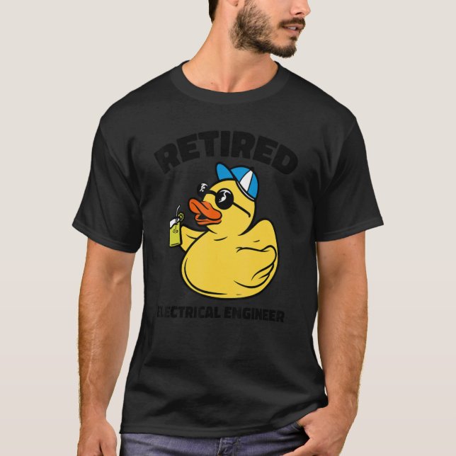 The Legend Has Retired Electrical Engineer 1 T-Shirt (Vorderseite)