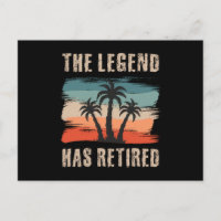 The legend has retired, Retiree