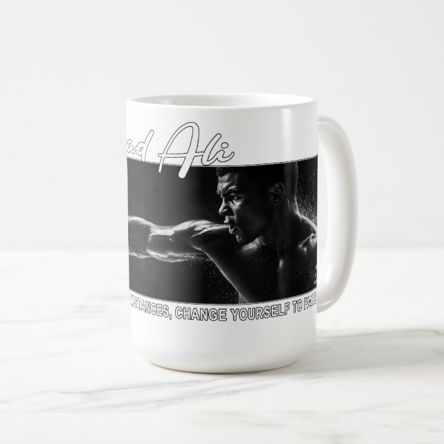 The legend Muhammad Ali Kaffeetasse (VorderseiteRechts)