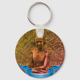 The Legend of Gandhiji Schlüsselanhänger