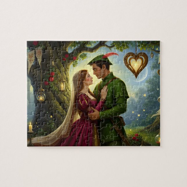 The Legendary Romance of Sherwood Forest Puzzle (Horizontal)