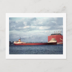 The Legendary S.S. Edmund Fitzgerald Postkarte