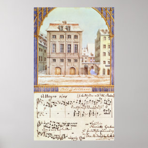 The Leipzig Gewandhaus Poster